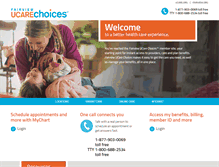 Tablet Screenshot of choicesmember.org